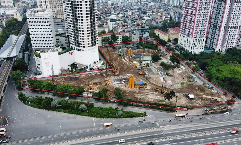 Tiến độ thi công Chung cư Sun Grand City Cầu Giấy