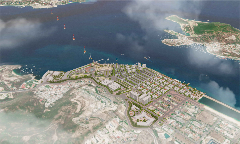 Phối cảnh tổng thể dự án Vinhomes Phú Quý Nha Trang