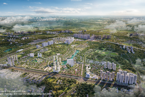 Mặt bằng tổng thể dự án Vista Palma & Vista Serena Nam An Khánh