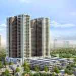 Phối cảnh tổng thể Chung cư An Bình Homeland Dương Nội