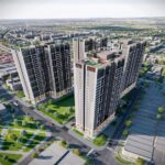 Phối cảnh tổng thể Chung cư An Bình Homeland Dương Nội