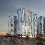 Phối cảnh tổng thể Chung cư An Bình Homeland Dương Nội