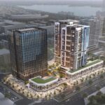 Phối cảnh tổng thể Chung cư cao cấp The Prime K8 Starlake Tây Hồ Tây