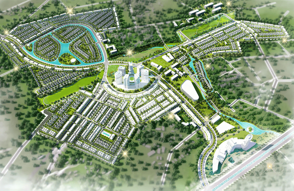 Tổng thể dự án khu đô thị Hồng Hạc City Phú Mỹ Hưng